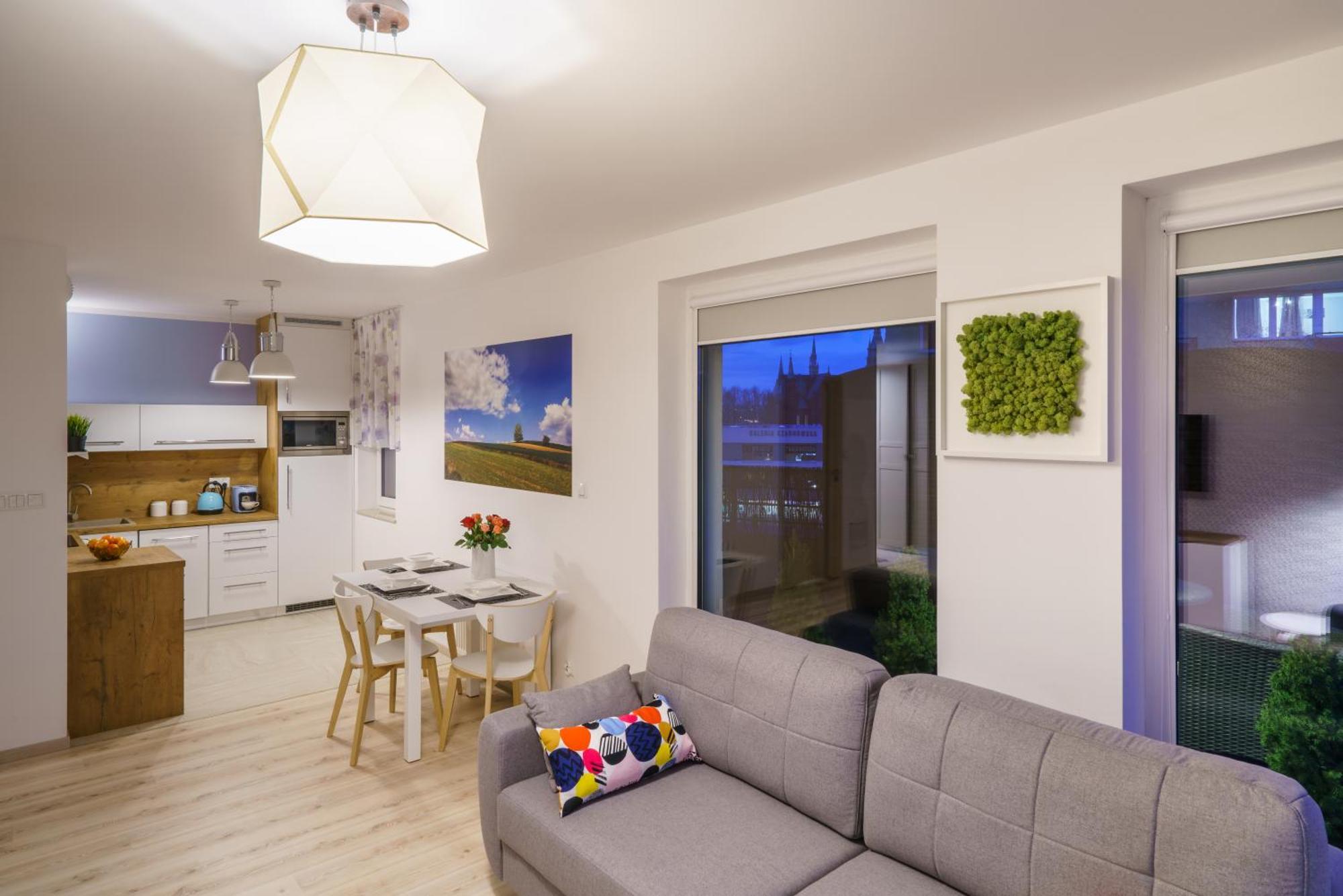 Apartament Z Tarasem Кельце Экстерьер фото